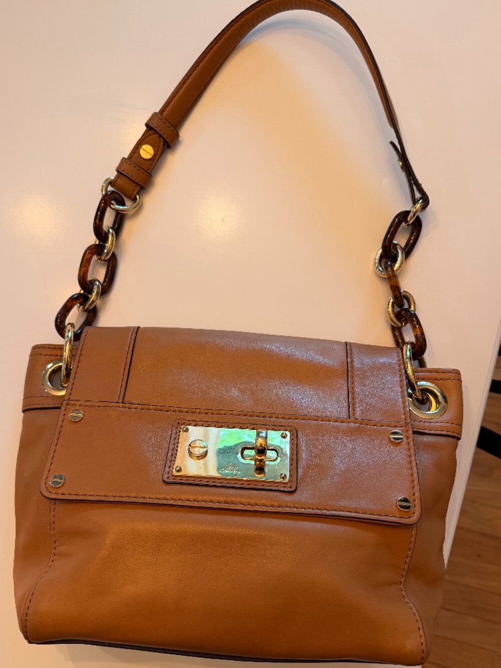 Milly Brown Leather Purse